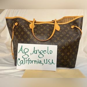 Louis Vuitton neverfull GM monogram